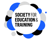 Society for education and training membership logo