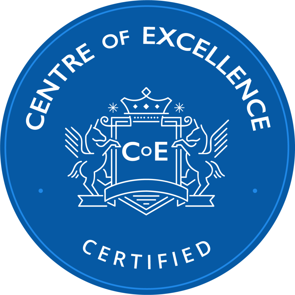 Centre of Excellence certified logo